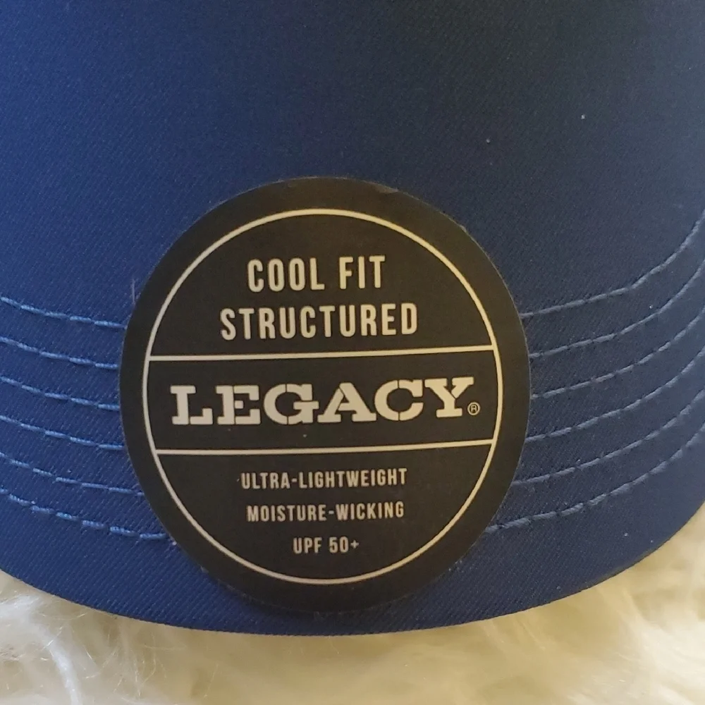 FREE With Purchase Legacy Blue and White Cap